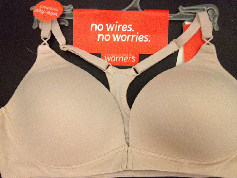 Today's bra review: Warner's® Elements of Bliss® Wire-Free Front Close  Racerback Bra